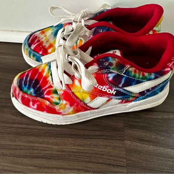 Reebok x Heelys Tie-Dye Roller Sneaker Shoes Youth Size 3 - Picture 4 of 16